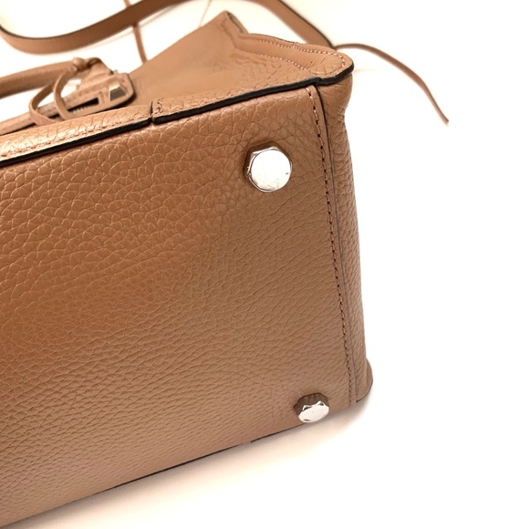 LAST | regan pebbled leather satchel tote | - Picture 14 of 15